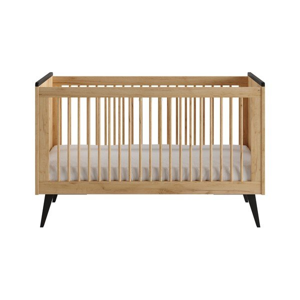 Natúr színű babaágy 70x140 cm Retro – Pinio-image-3