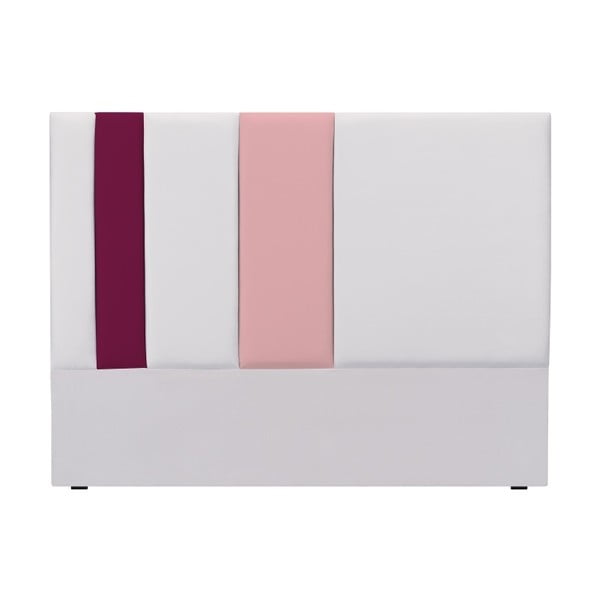 Dahlia szürke-rózsaszín fejvég ágyhoz, 120 x 180 cm - Mazzini Sofas