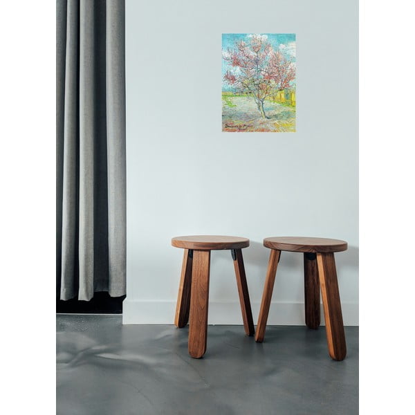 Reprodukciós kép 30x40 cm Pink Peach Trees, Vincent van Gogh – Fedkolor-image-1