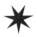 Fekete függő karácsonyi fénydekoráció Clara – Markslöjd