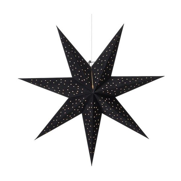 Fekete függő karácsonyi fénydekoráció Clara – Markslöjd