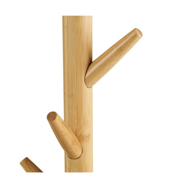 Natúr színű bambusz fogas ø 50x163 cm Wanaka – House Nordic-image-4