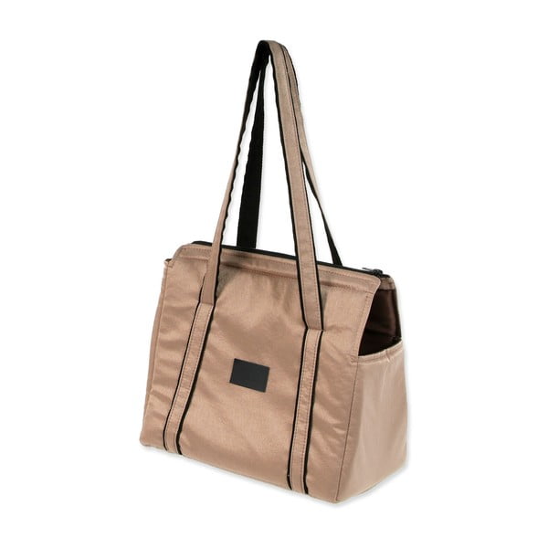 Aranyszínű kutyahordozó táska Dog Fantasy Platinum – Plaček Pet Products