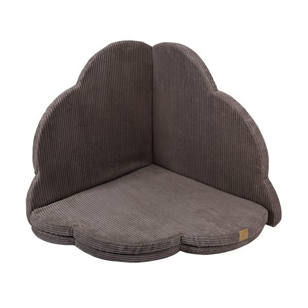 Barna játszószőnyeg 160x160 cm – Meowbaby-image-3