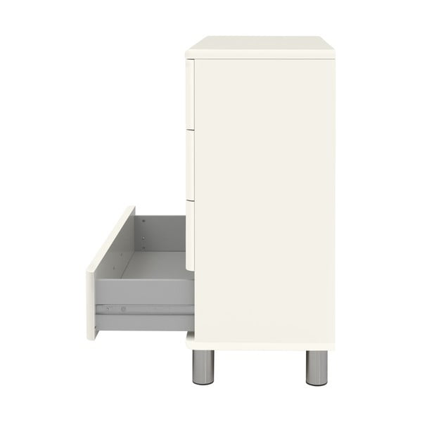 Fehér magas komód 86x92 cm Malibu - Tenzo-image-1