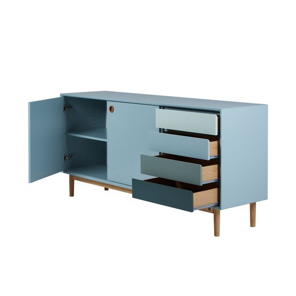 Mentazöld alacsony komód 170x80 cm Color Box – Tom Tailor-image-4