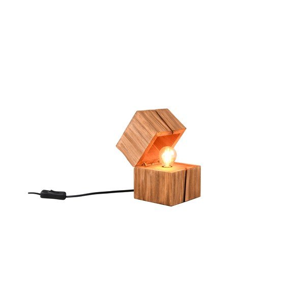 Barna asztali lámpa (magasság 16 cm) Treasure – Trio-image-4