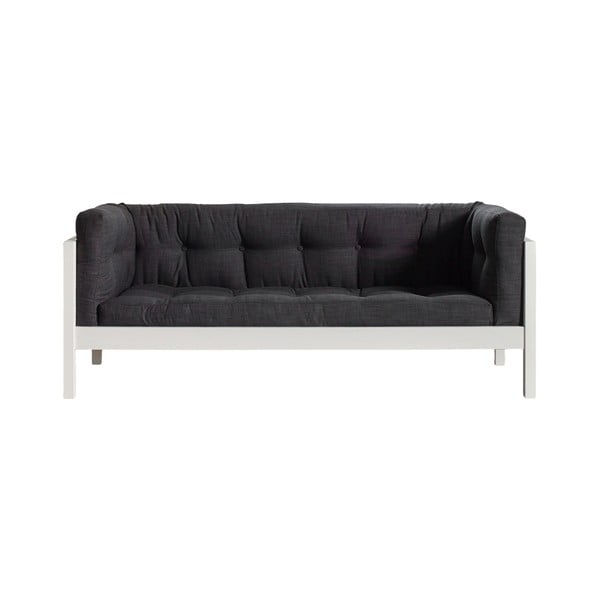 Fusion White/Linoso Dark Gray kétszemélyes kanapé - Karup