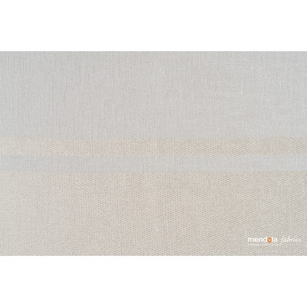Fehér-bézs átlátszó függöny 300x260 cm Sanova – Mendola Fabrics-image-4