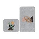 Szürke fürdőszobai kilépő szett 2 db-os 60x100 cm – Mila Home