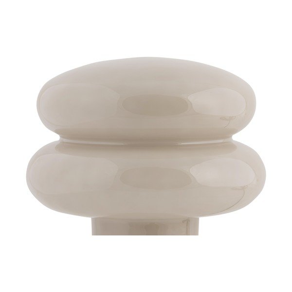 Bézs üveg asztali lámpa (magasság 24 cm) Incesante – Leitmotiv-image-2