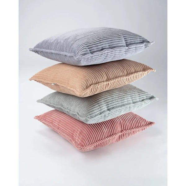 Rózsaszín kordbársony párna gyerek kanapéhoz Bolster – Wigiwama-image-3