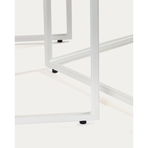 Tárolóasztal szetttölgyfa dekorral  2 db-os 45x45 cm Yoana – Kave Home-image-2