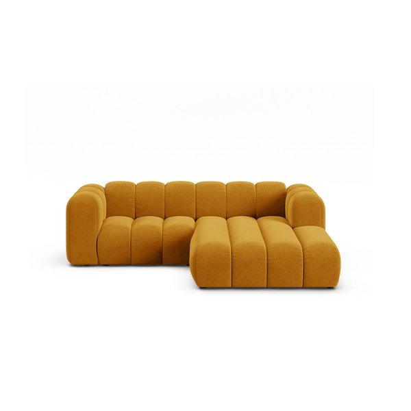 Sárga sarokkanapé (jobb oldali) Lupine – Micadoni Home