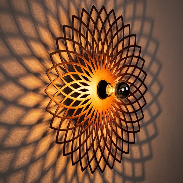 Rézszínű fali lámpa Fellini – Opviq lights-image-2