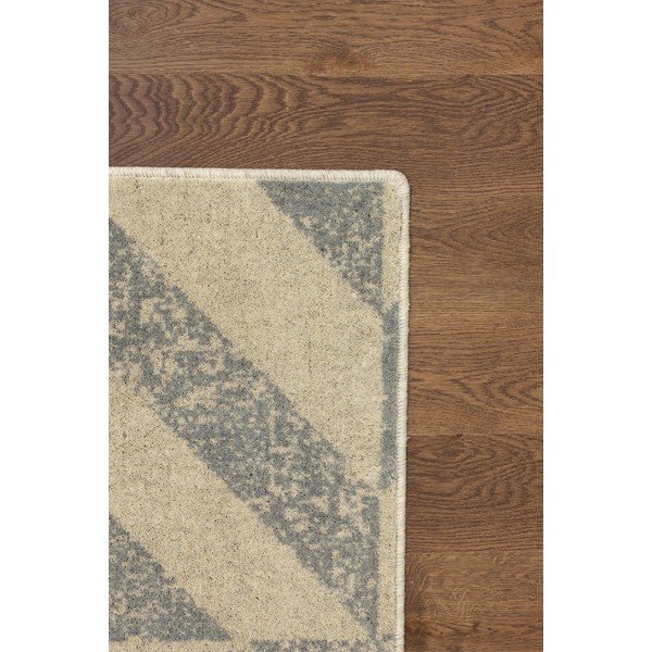 Bézs gyapjú szőnyeg 200x300 cm Tile – Agnella-image-3