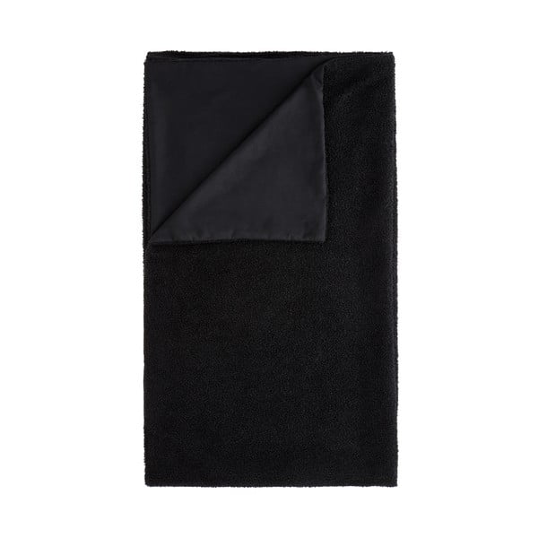 Fekete buklé ágytakaró 180x200 cm Cosy Boucle – Catherine Lansfield-image-1