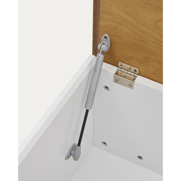 Natúr színű tárolóláda tölgyfa dekorral 60x35 cm Abilen – Kave Home-image-1