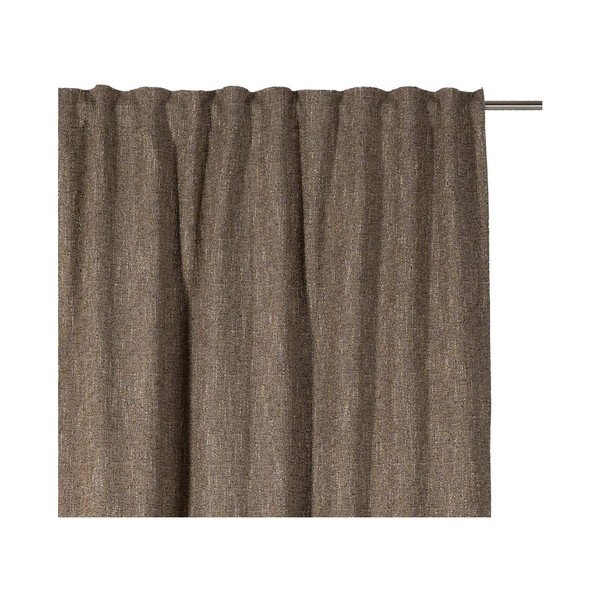 Barna függöny 140x260 cm – Ixia-image-1