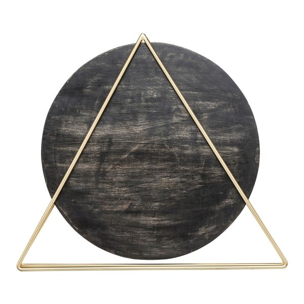Triangle fekete asztali lámpa - Kare Design