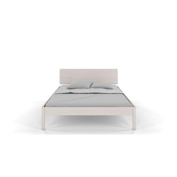 Fehér borovi fenyő franciaágy 180x200 cm Ammer – Skandica-image-2