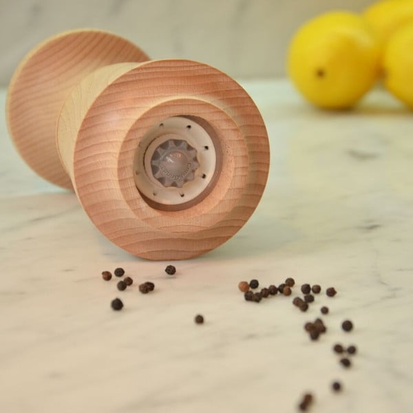 Kiki fekete fűszerörlő tölgyfából - Wireworks-image-4