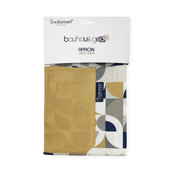 Pamut kötény Bauhaus Geo – Cooksmart ®-image-1