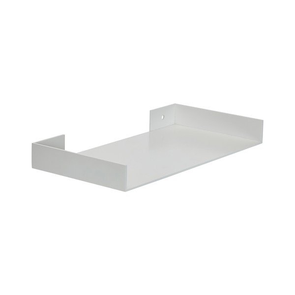 Világosszürke fém fali polc 30 cm Sheets – Hübsch-image-3