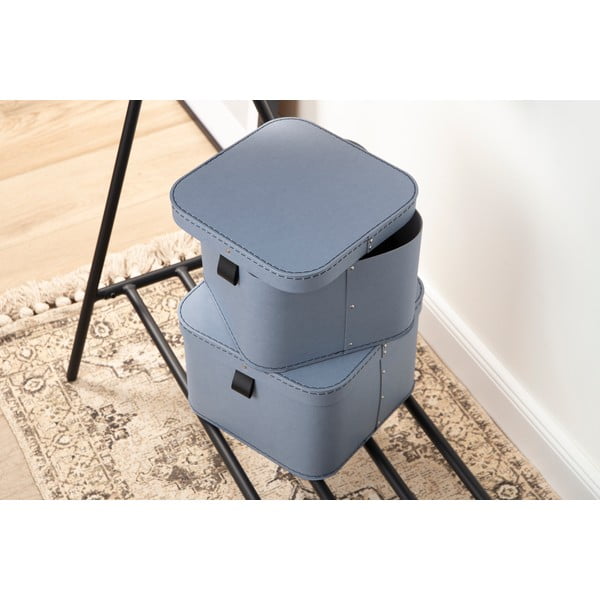 Fedeles karton tárolódoboz szett 2 db-os Ludvig – Bigso Box of Sweden-image-2