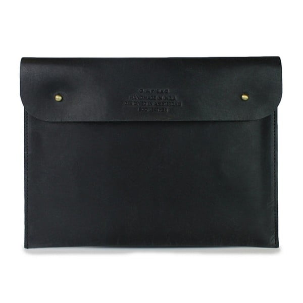 Sleeve fekete iPad tartó bőrből, méret: 10,5''- O My Bag