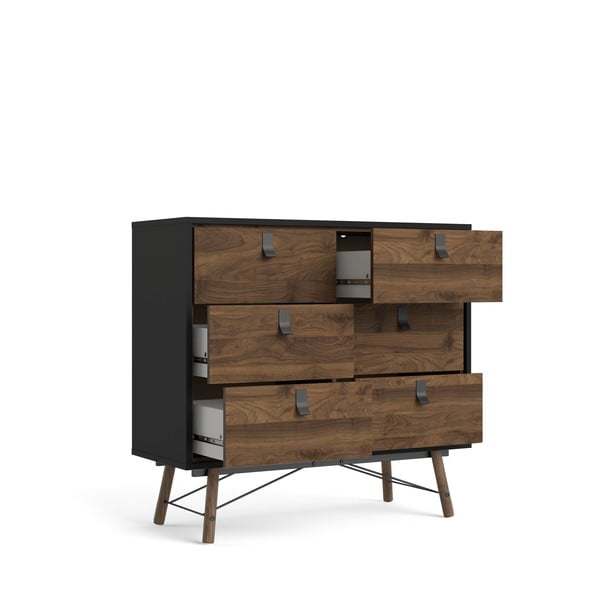 Ry sötétbarna komód, 102 x 95 cm - Tvilum-image-4