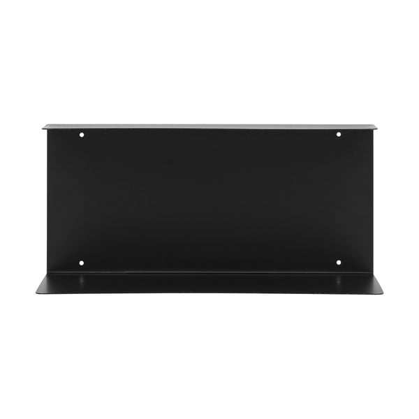 Fekete többszintes fém fali polc 18 cm Lille – House Nordic
