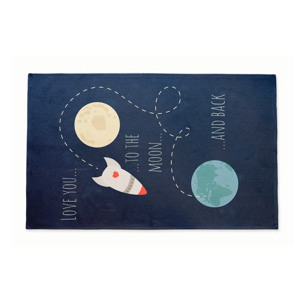 Love you to the Moon gyerekszőnyeg, 195 x 135 cm - Little Nice Things