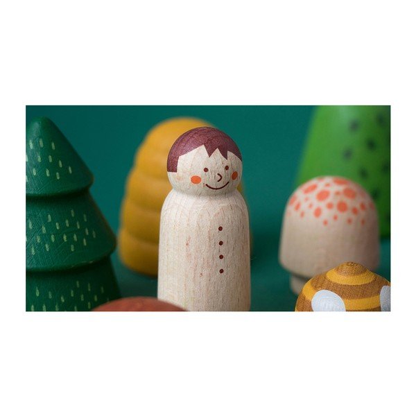 Erdő 10 db-os figura készlet - Londji-image-3