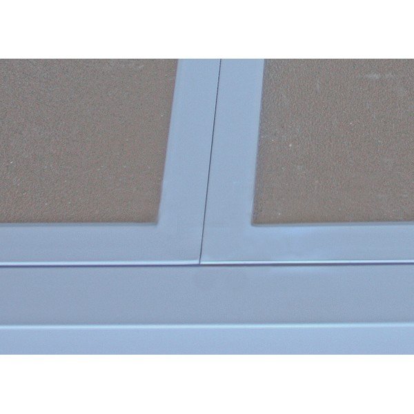 Kerti étkezőasztal üveg asztallappal 90x90 cm Lola – Garden Pleasure-image-1