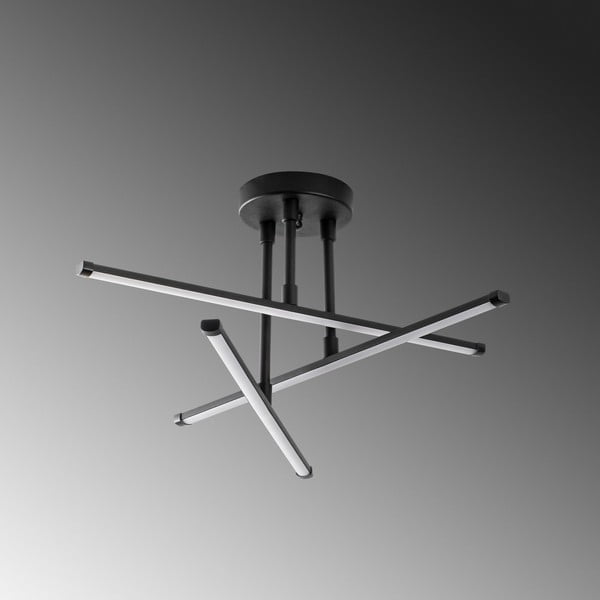 Fekete LED mennyezeti lámpa 26x51 cm Umut – Opviq lights-image-1
