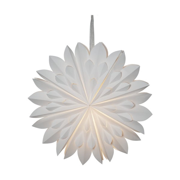 Clipp fehér karácsonyi dekoráció, ø 60 cm - Star Trading