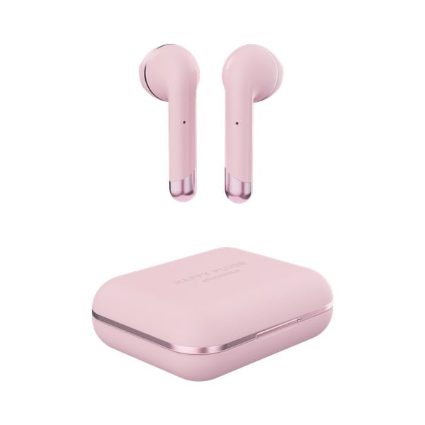 Rózsaszín vezeték nélküli fülhallgató - Happy Plugs Air 1