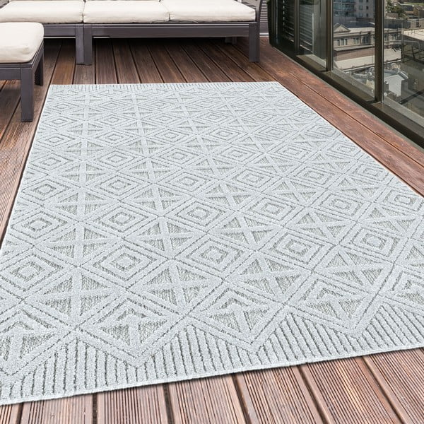 Világosszürke kültéri szőnyeg 200x290 cm Bahama – Ayyildiz Carpets-image-1
