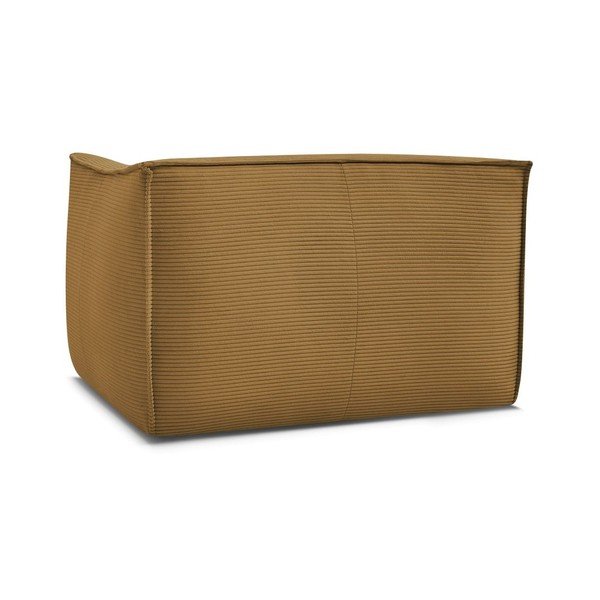 Mustársárga kordbársony fotel Giorgia – Bobochic Paris-image-4