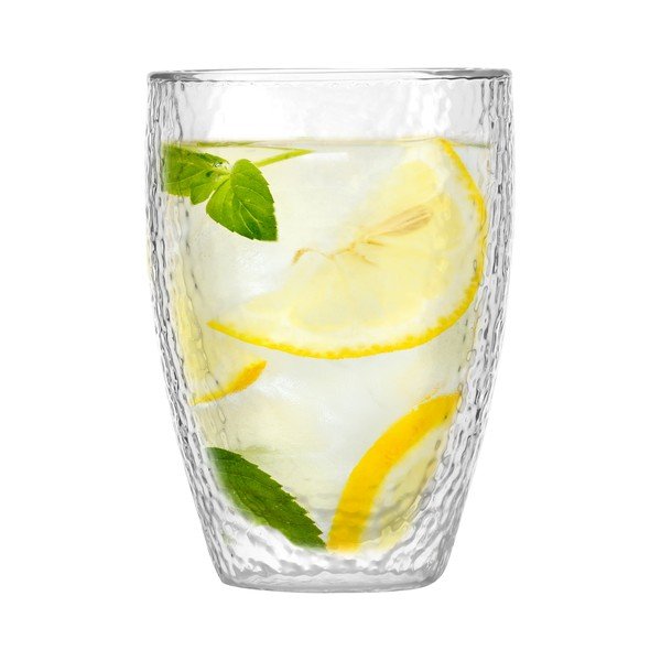 Üveg duplafalú bögre lattéhoz  350 ml Allessia – Vialli Design-image-2