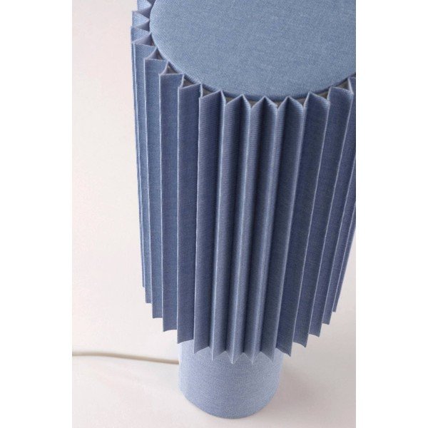 Kék len asztali lámpa (magasság 45 cm) Harriet – Jotex-image-4
