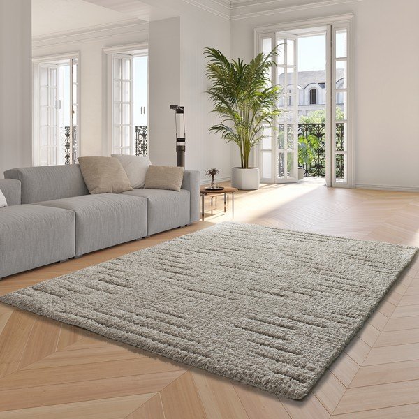 Krémszínű szőnyeg 60x120 cm Atesa – Universal-image-1