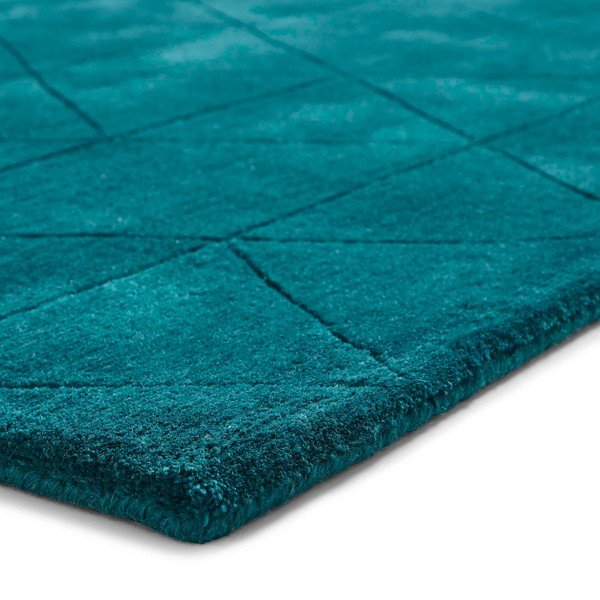 Kasbah smaragdzöld gyapjú szőnyeg, 120 x 170 cm - Think Rugs-image-4