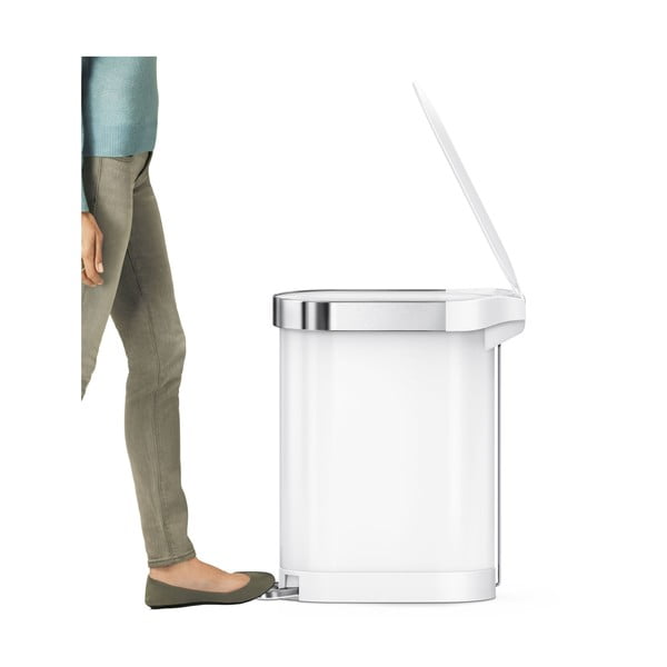 Acél pedálos szemetes 45 l - simplehuman-image-4
