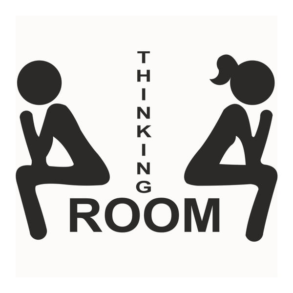 Thinking Room dekorációs falmatrica