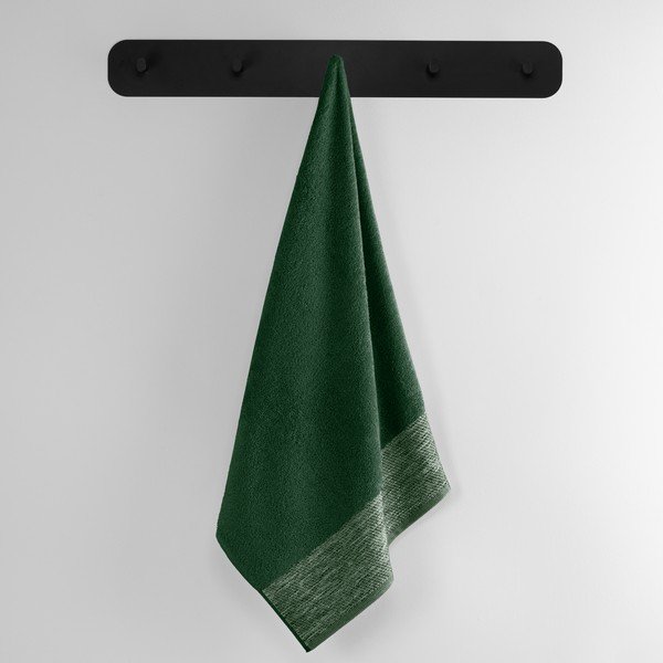 Zöld frottír pamut törölköző 50x90 cm Aria – AmeliaHome-image-1