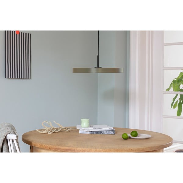 Világosbarna LED függőlámpa fém búrával ø 43 cm Asteria Medium – UMAGE-image-3