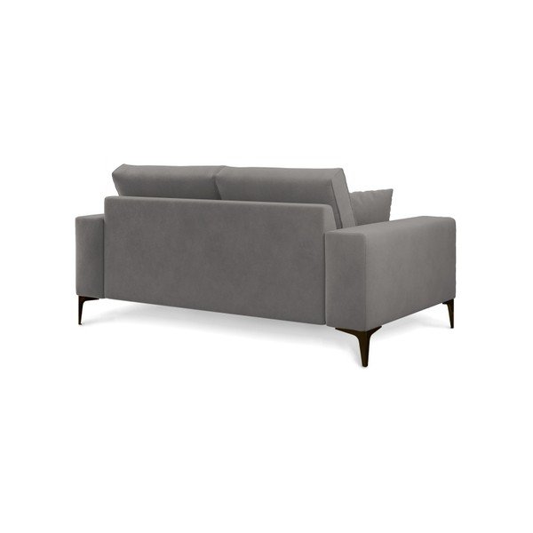 Lugano szürke kétszemélyes kanapé - Cosmopolitan Design-image-3