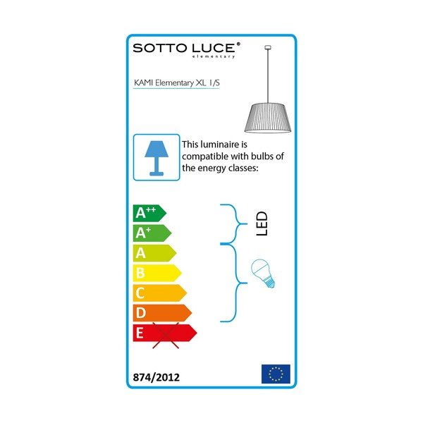 Kami bézs függőlámpa, ⌀ 34 cm - Sotto Luce-image-3